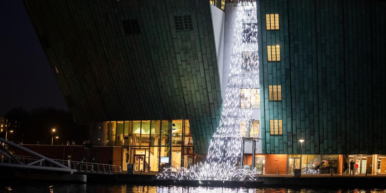Amsterdam Light Festival illuminated artwork
